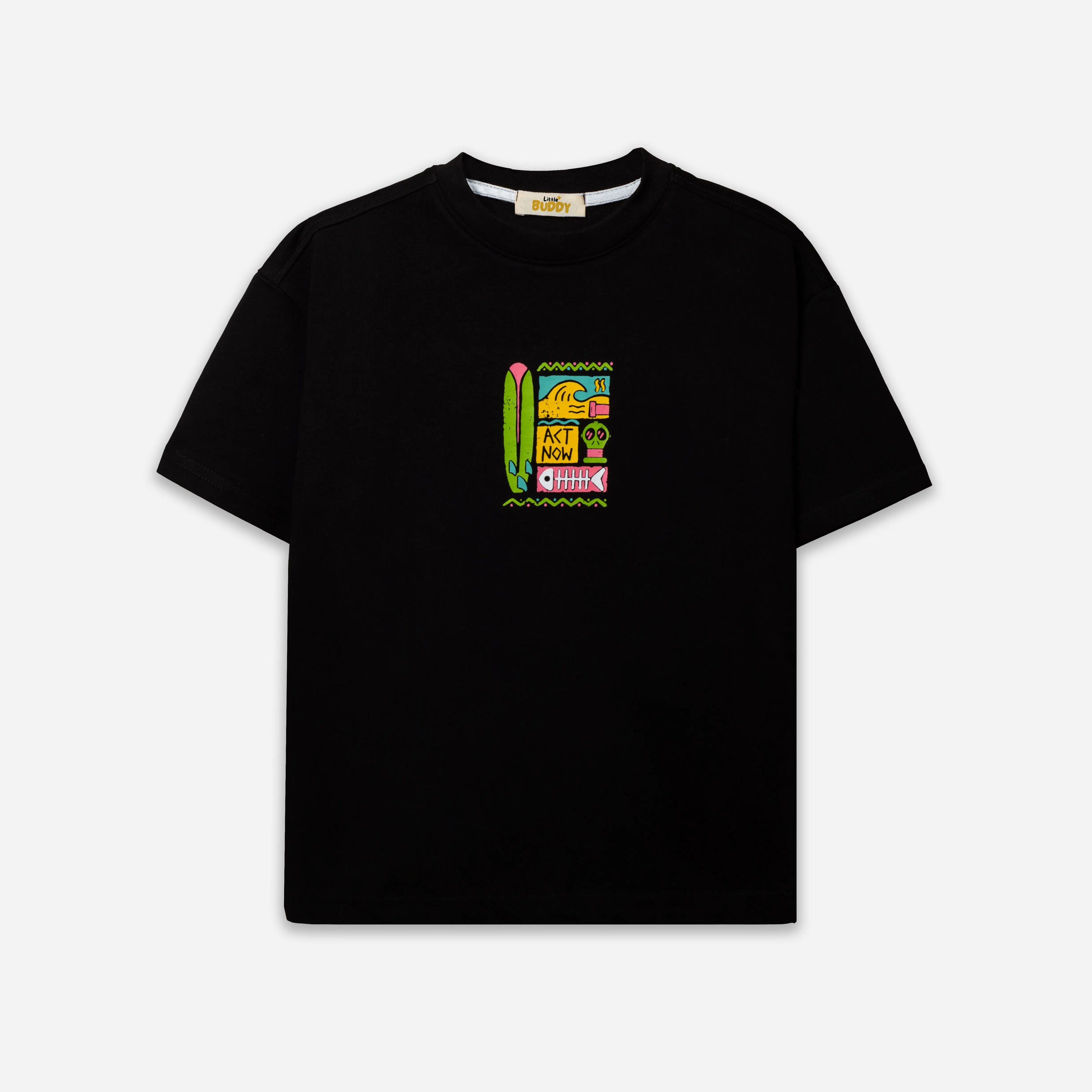 Act Now Tee - Black