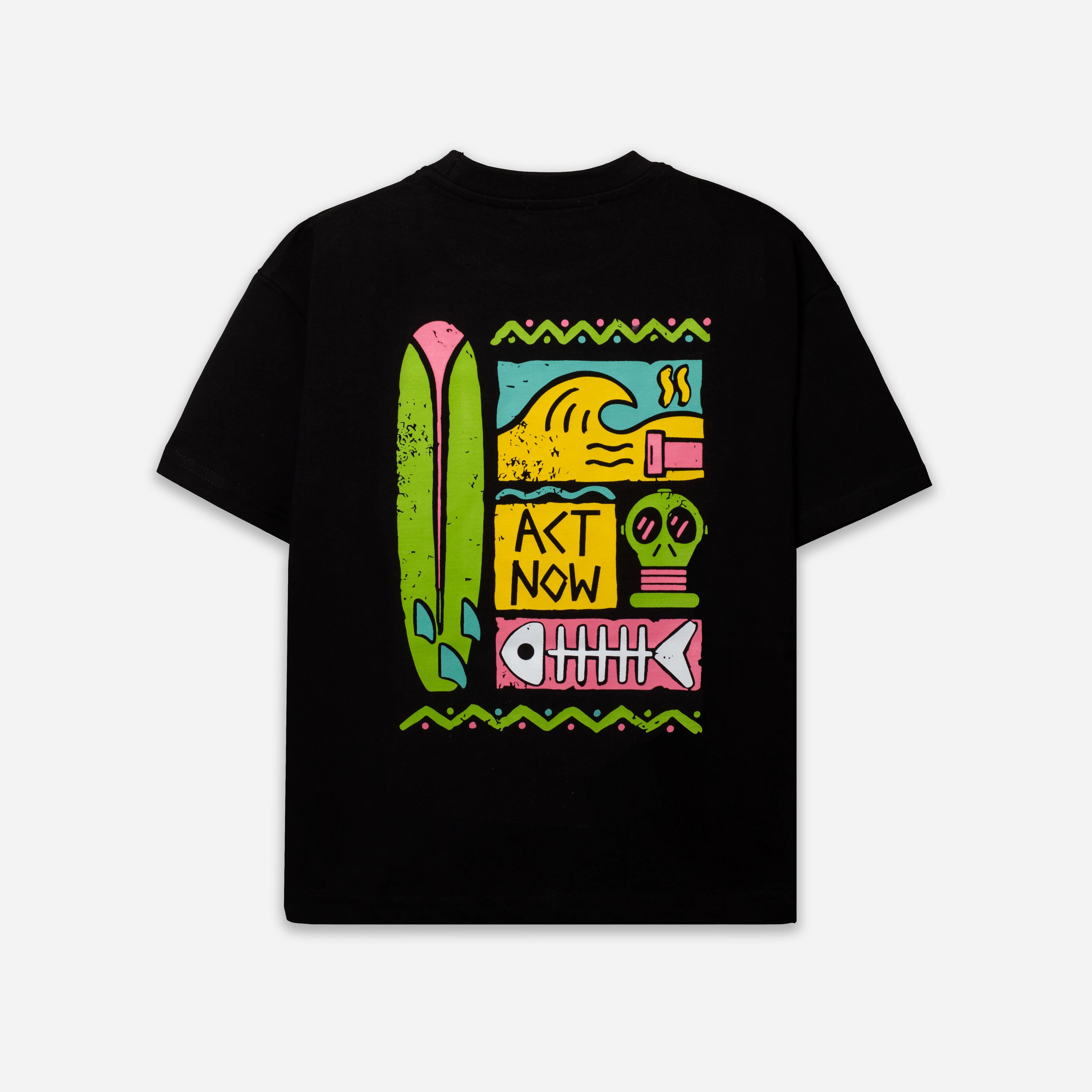 Act Now Tee - Black
