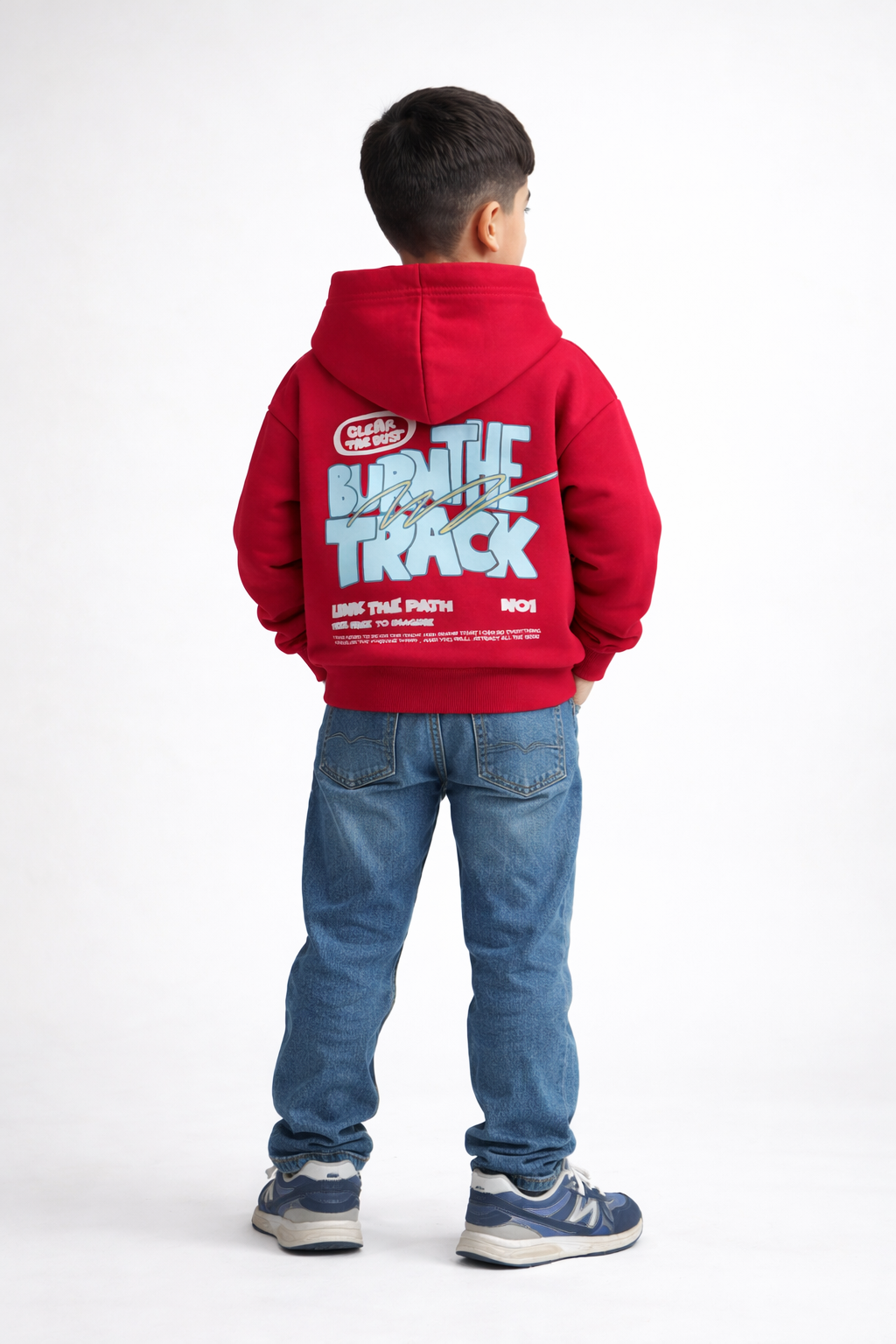 Back on Track Hoodie – Red