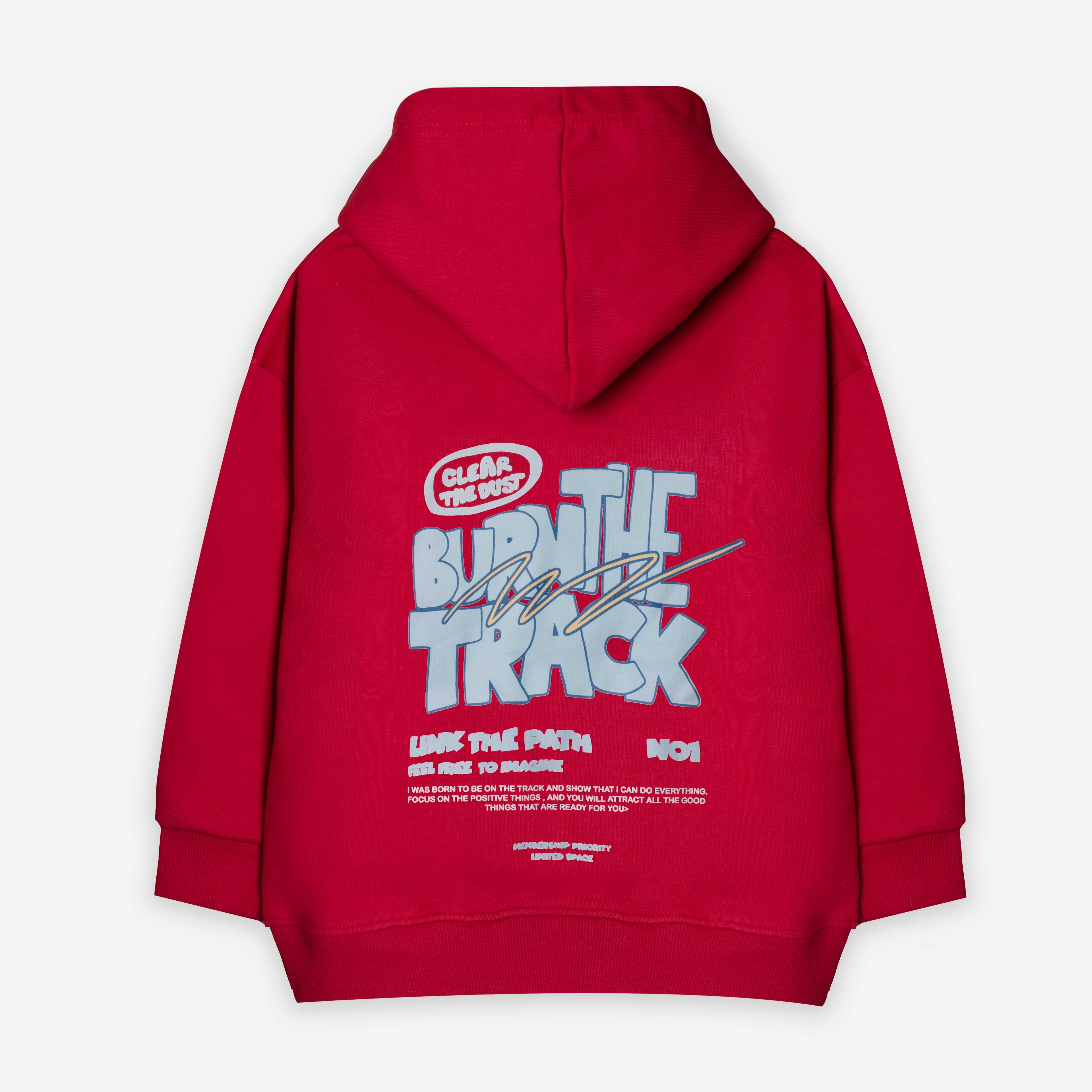 Back on Track Hoodie – Red