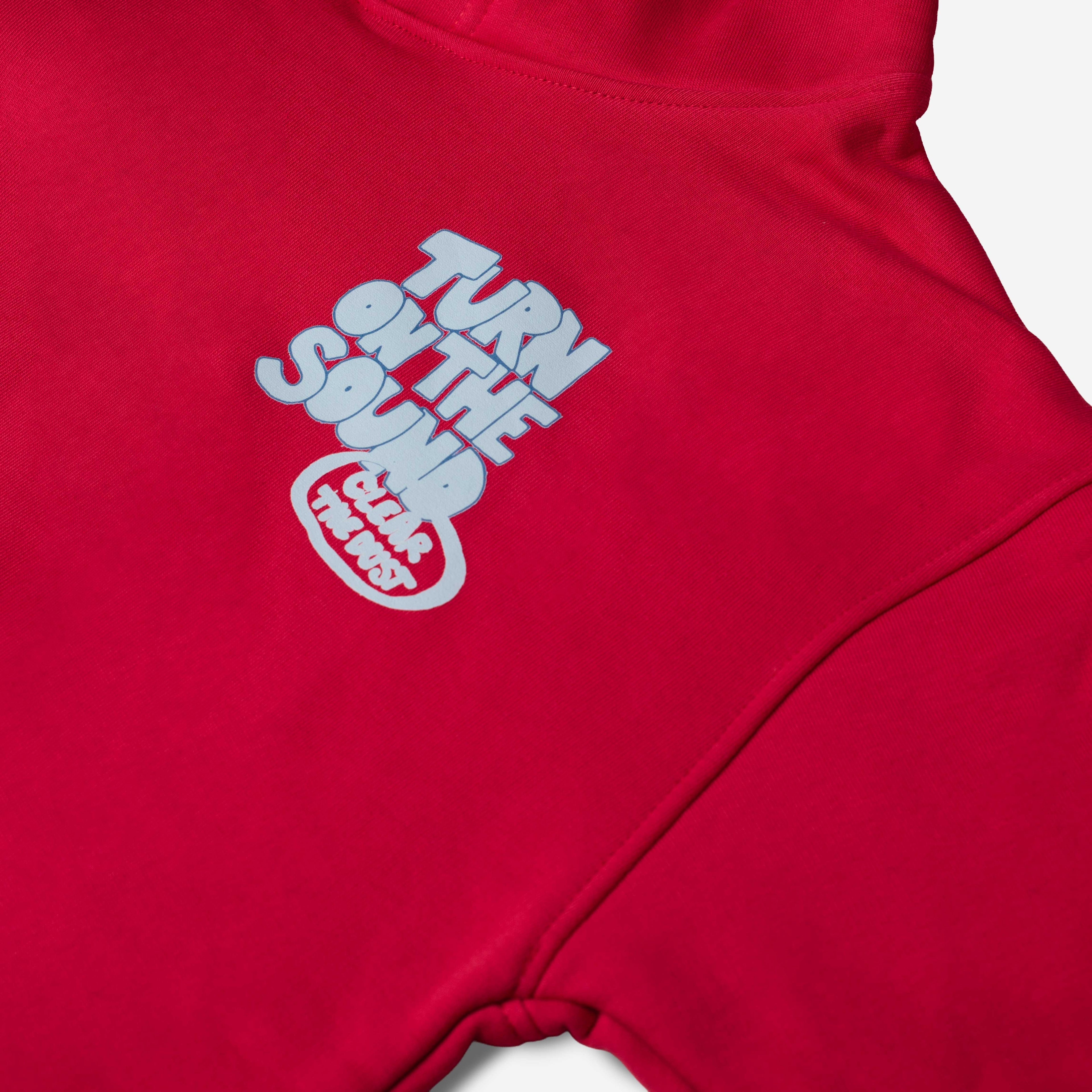 Back on Track Hoodie – Red
